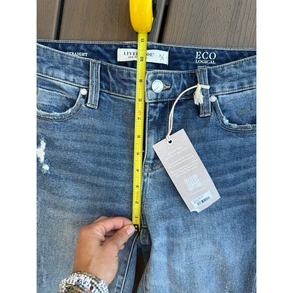 Liverpool Los Angeles Ecofriendly Bootcut Crop Jeans - Picture 8 of 11